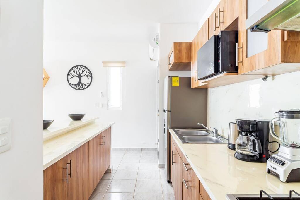 Lovely Cozy Apt W/Pool 2 Bedrooms. Great Location! Puerto Morelos Exteriér fotografie