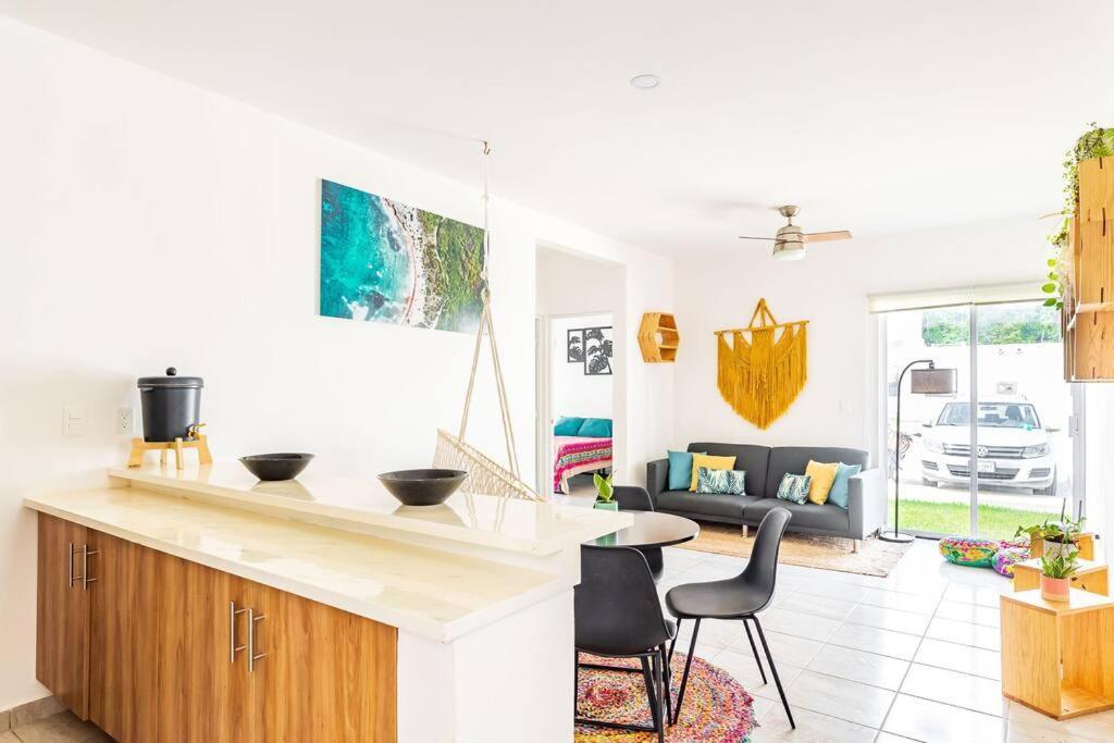 Lovely Cozy Apt W/Pool 2 Bedrooms. Great Location! Puerto Morelos Exteriér fotografie