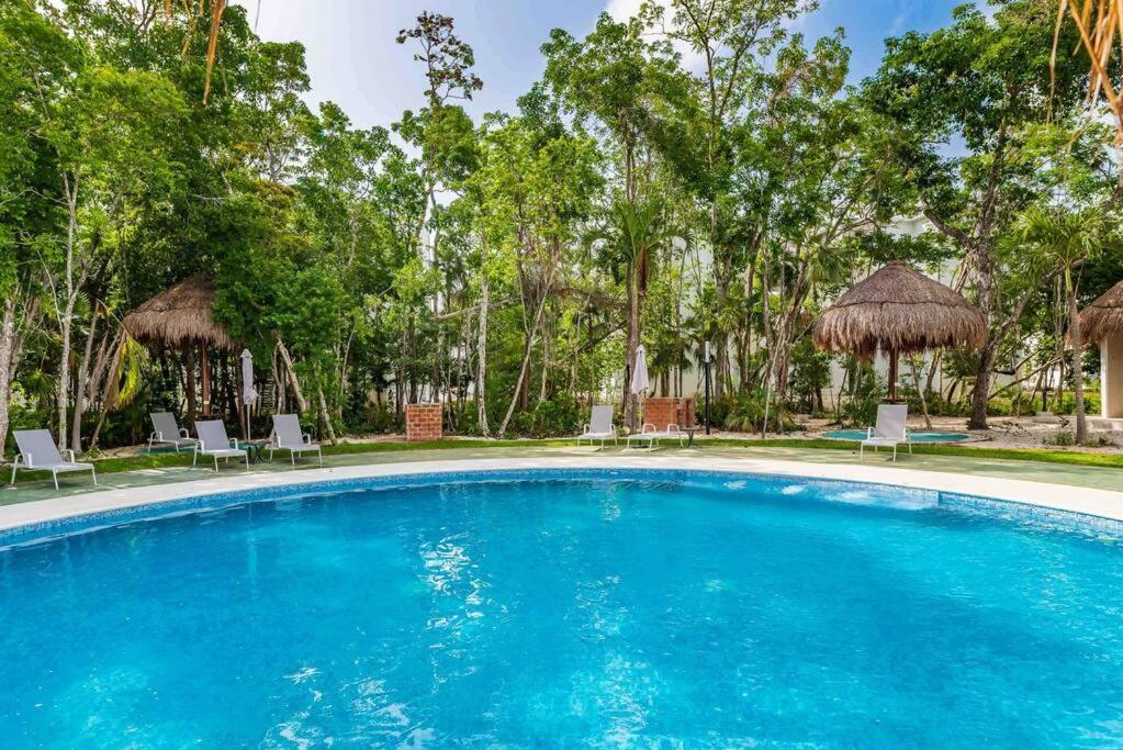 Lovely Cozy Apt W/Pool 2 Bedrooms. Great Location! Puerto Morelos Exteriér fotografie